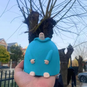 Resin Middle Finger Figurine – Funny Desk Ornament & Table Decor for Home, Office, or Christmas Gift