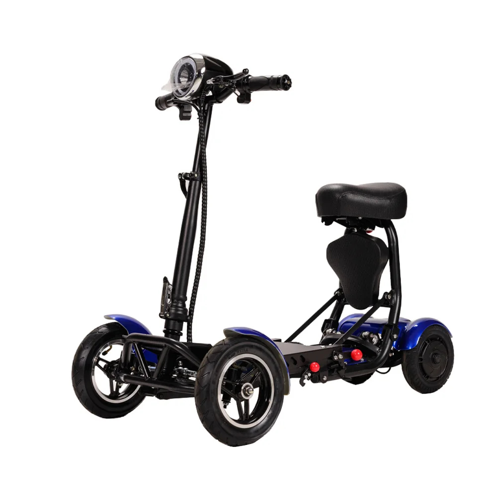 Foldable 4-Wheel Electric Mobility Scooter – Dual Motor, EU Warehouse Stock for Adults & Seniors - Image 6