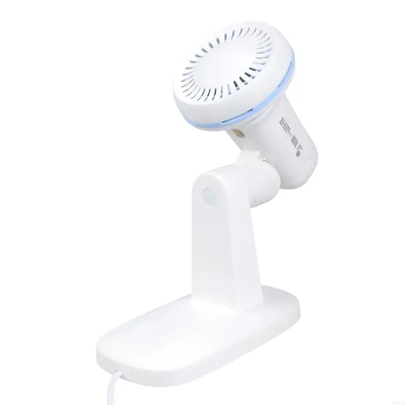 5V USB Wall-Mounted Fan – Space-Saving Quiet Cooling Fan with 39" USB Cord for Bedroom, Kitchen & Bathroom - Image 6