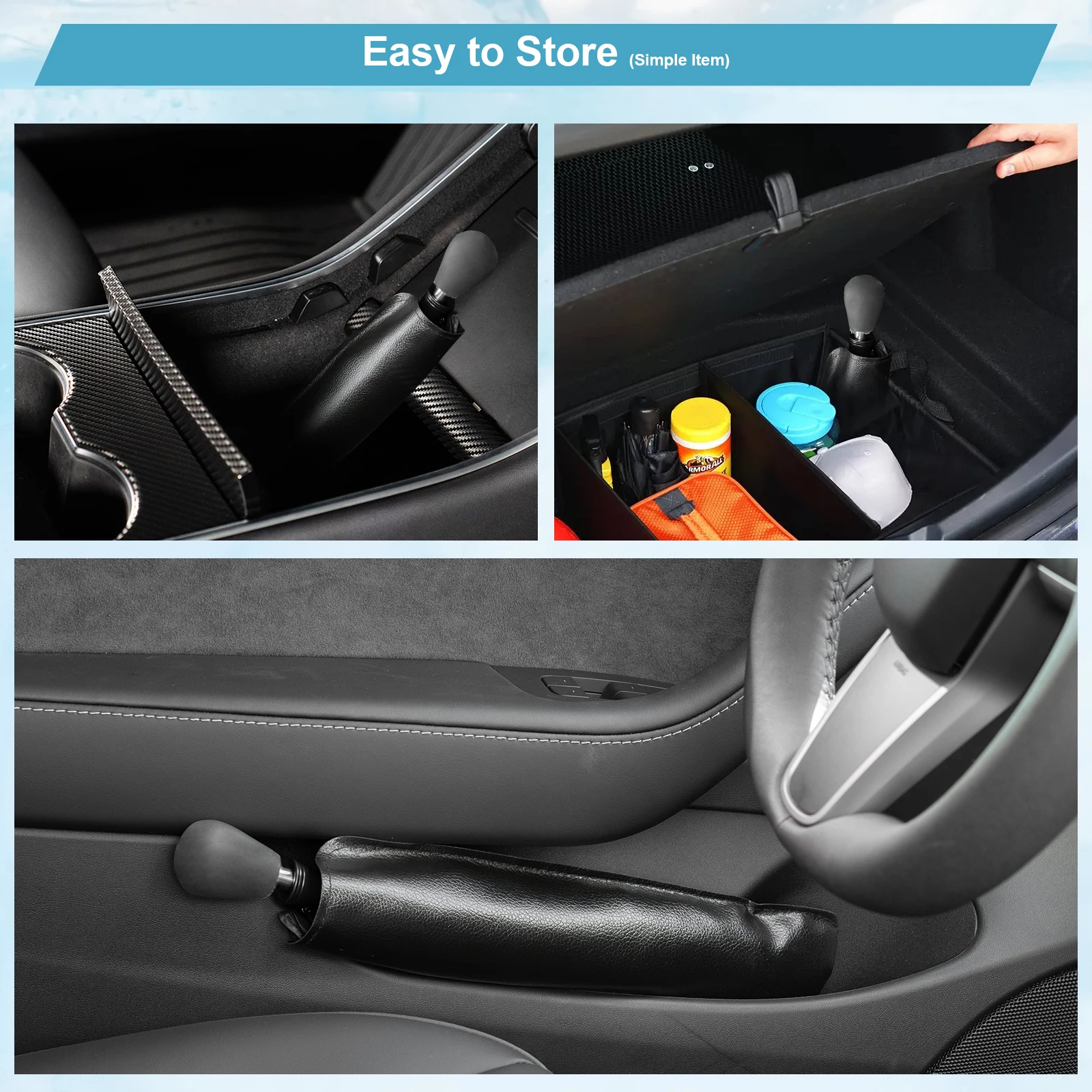 Universal Car Windshield Sunshade – UV & Heat Protection Umbrella Front Cover for Auto Windscreens - Image 7